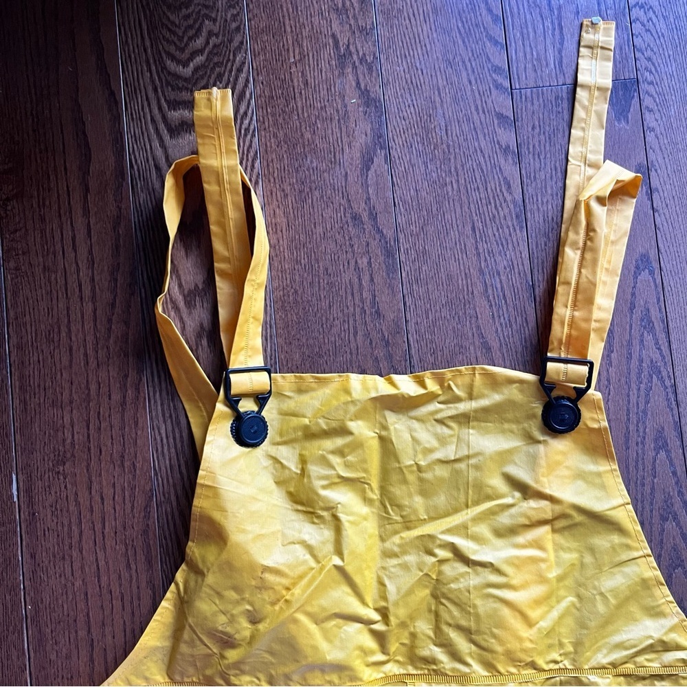 Arkon PVC Outdoors Fishing Rain Jacket Hooded Yellow Suit Waterproof Ove… - Picture 4 of 14